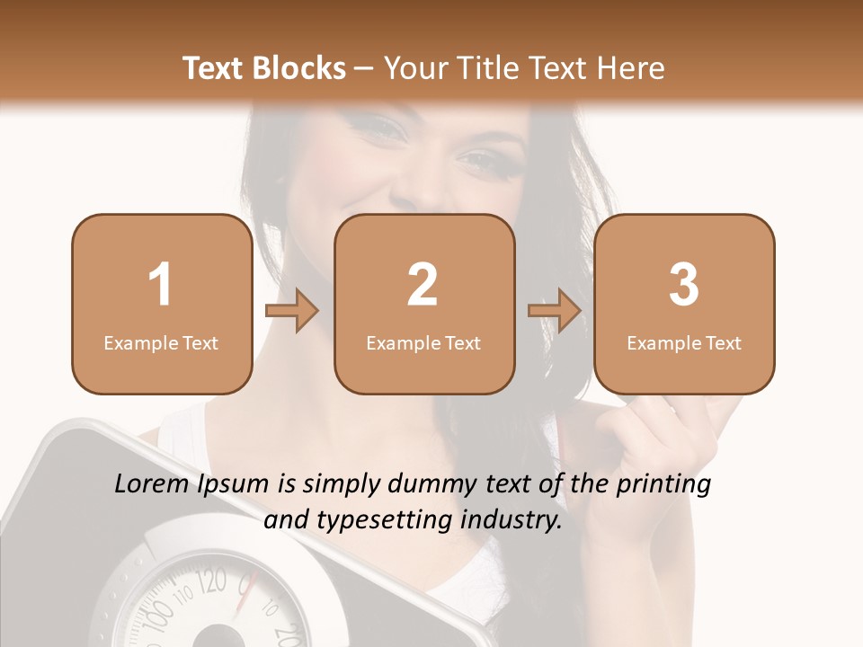 Weight Alluring Thin PowerPoint Template