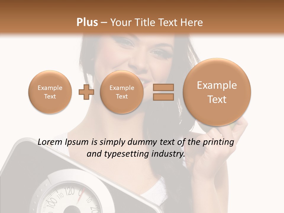 Weight Alluring Thin PowerPoint Template