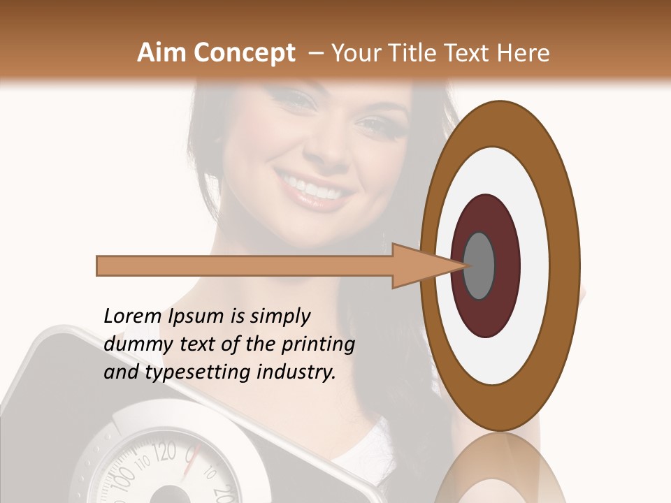 Weight Alluring Thin PowerPoint Template