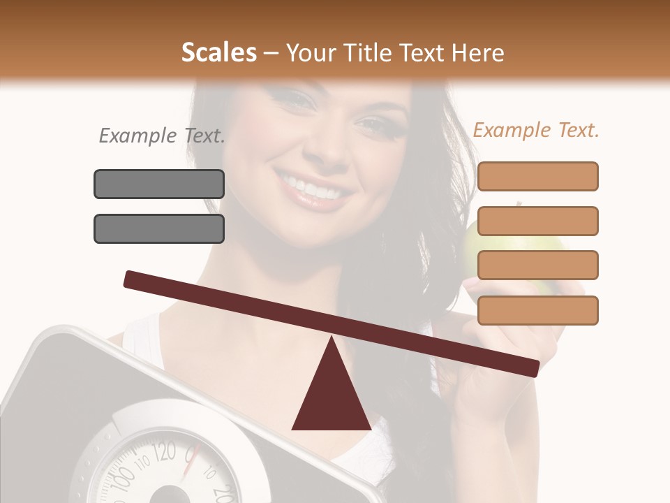 Weight Alluring Thin PowerPoint Template