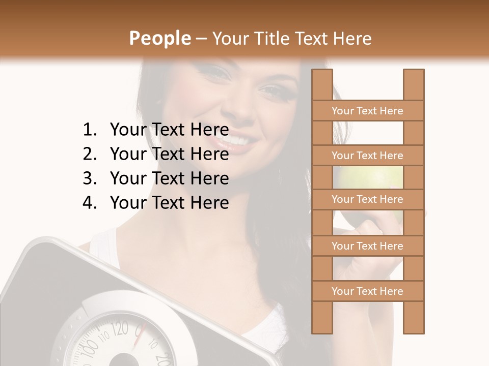 Weight Alluring Thin PowerPoint Template