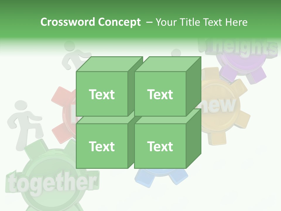 Teamwork Workers Alliance PowerPoint Template