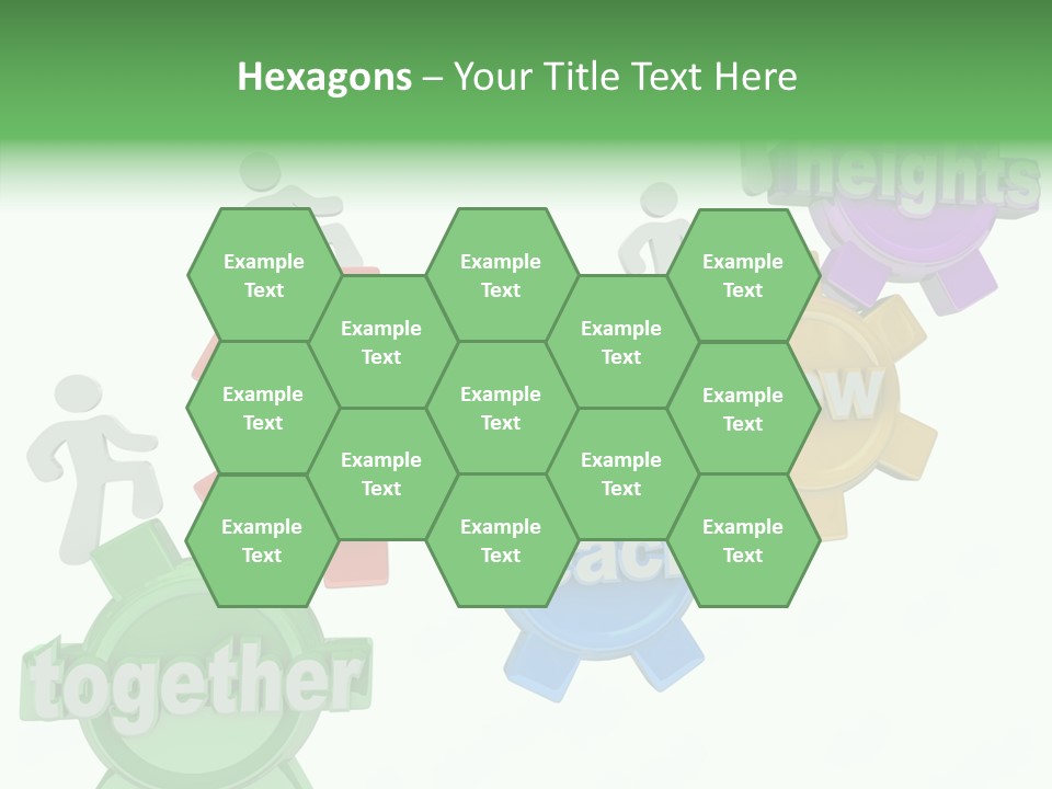 Teamwork Workers Alliance PowerPoint Template