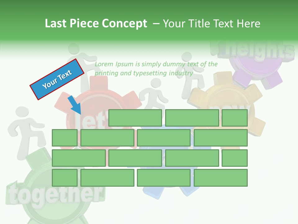 Teamwork Workers Alliance PowerPoint Template