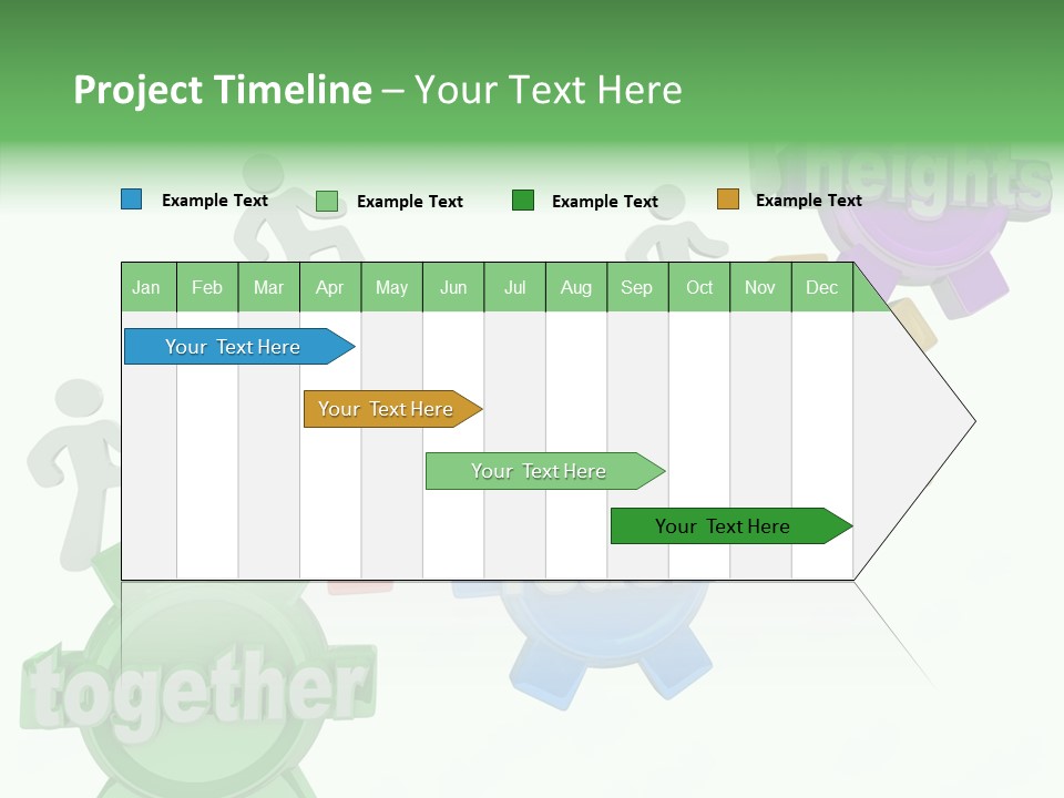 Teamwork Workers Alliance PowerPoint Template