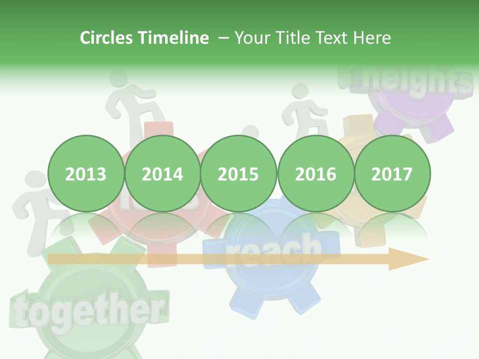 Teamwork Workers Alliance PowerPoint Template
