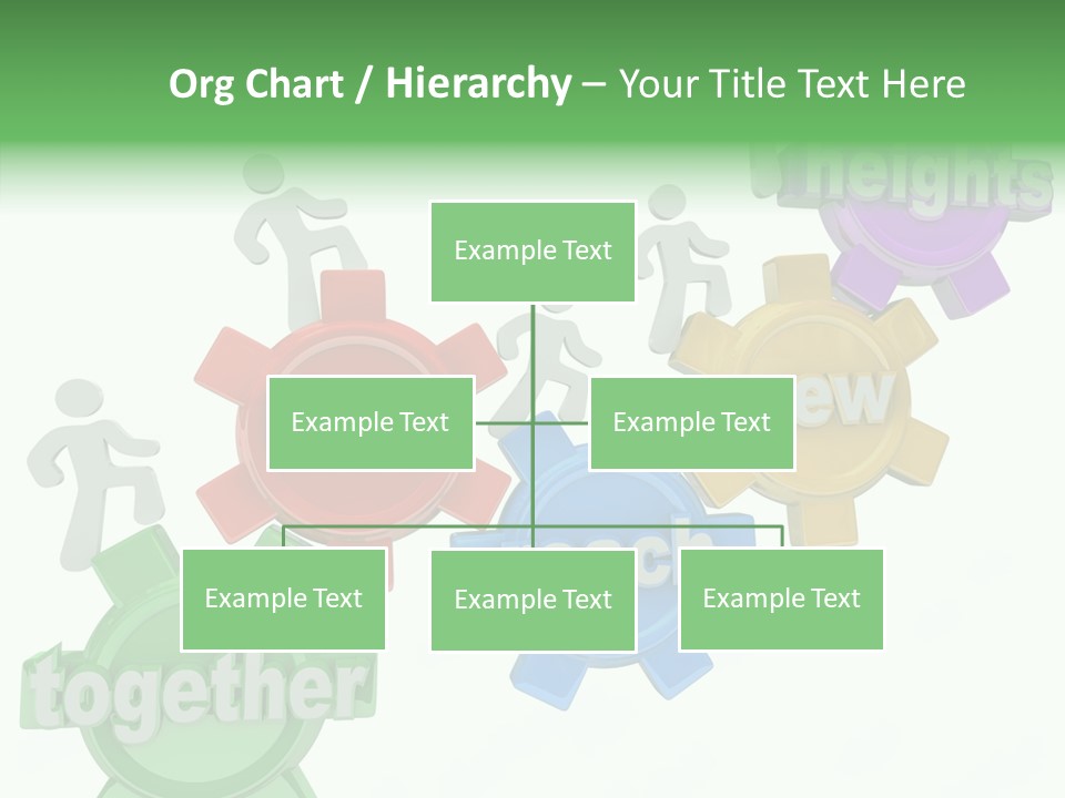 Teamwork Workers Alliance PowerPoint Template