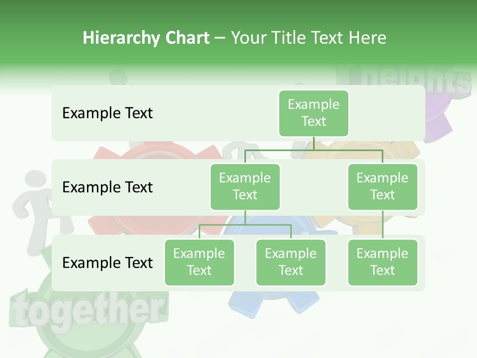 Teamwork Workers Alliance PowerPoint Template