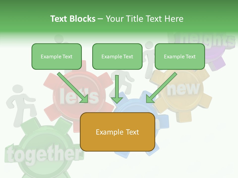 Teamwork Workers Alliance PowerPoint Template