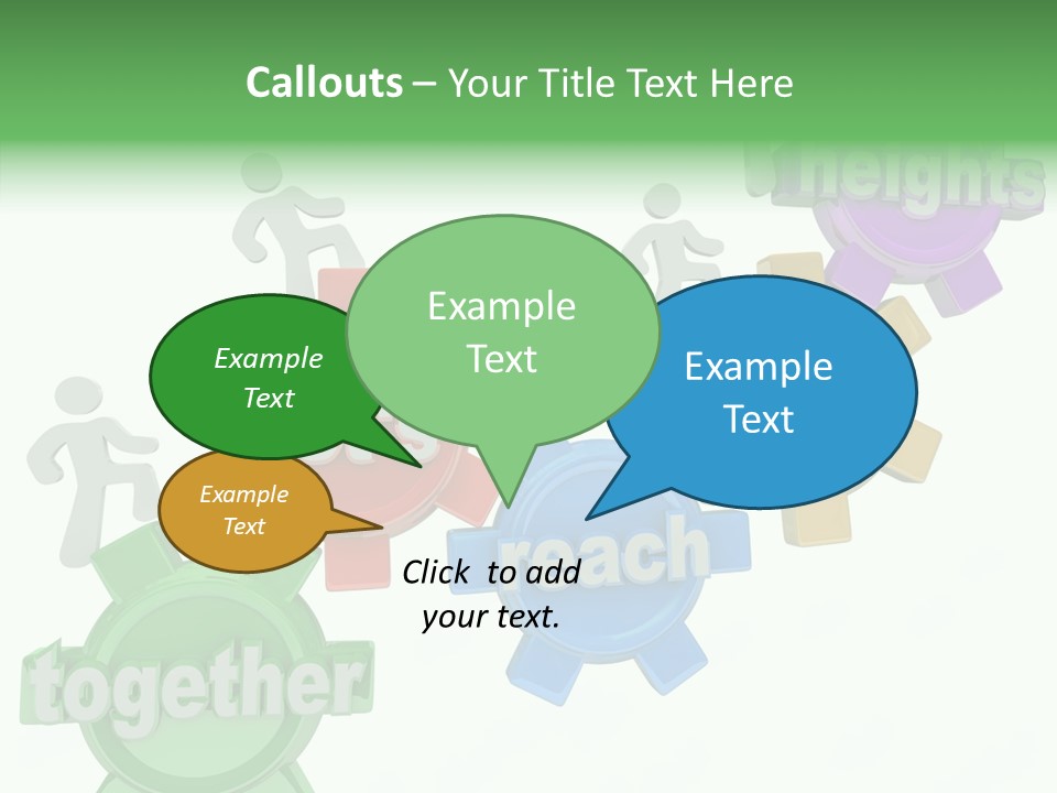 Teamwork Workers Alliance PowerPoint Template