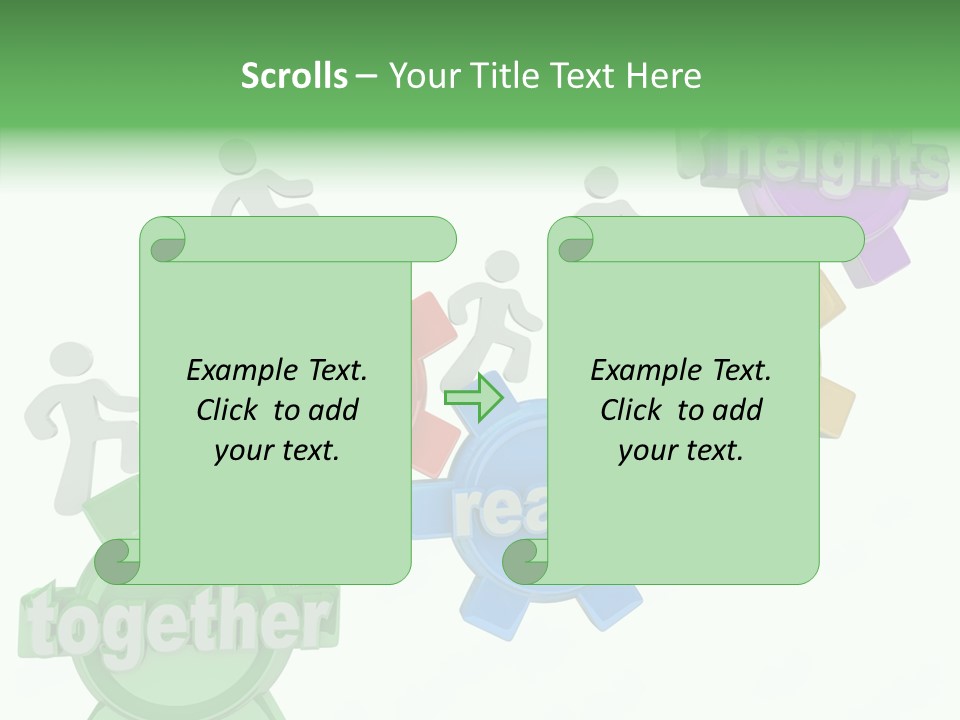 Teamwork Workers Alliance PowerPoint Template