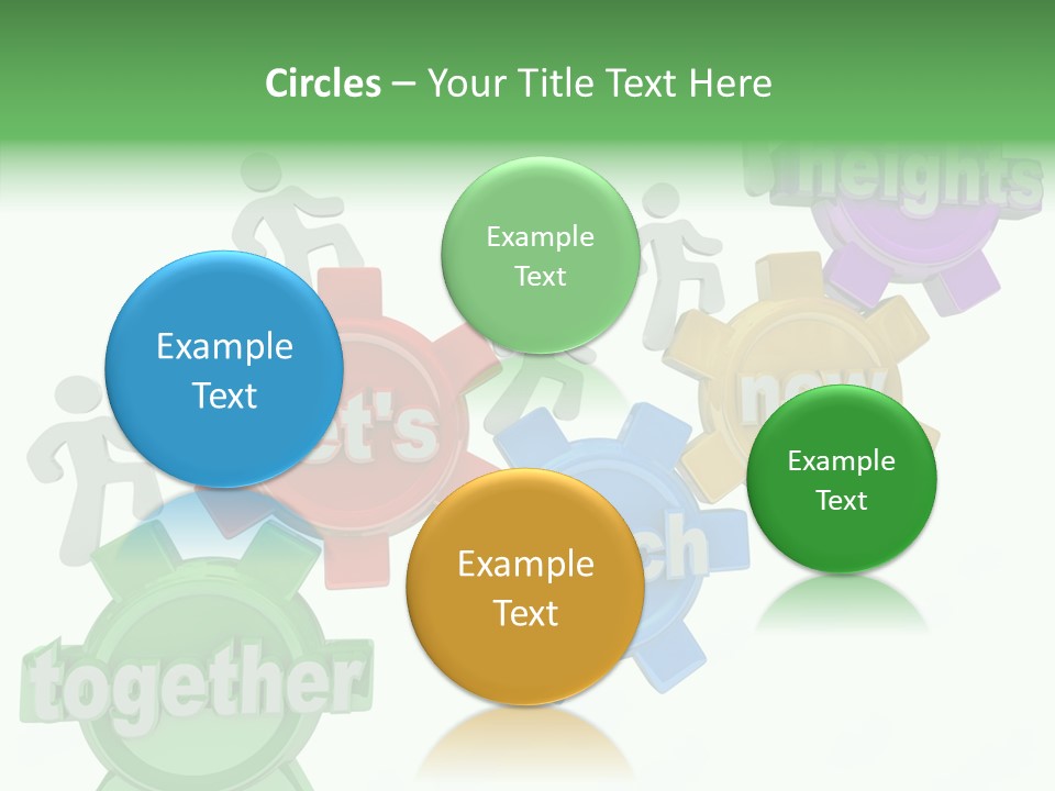 Teamwork Workers Alliance PowerPoint Template