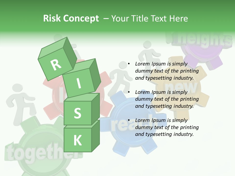 Teamwork Workers Alliance PowerPoint Template