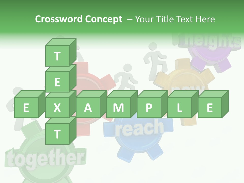 Teamwork Workers Alliance PowerPoint Template