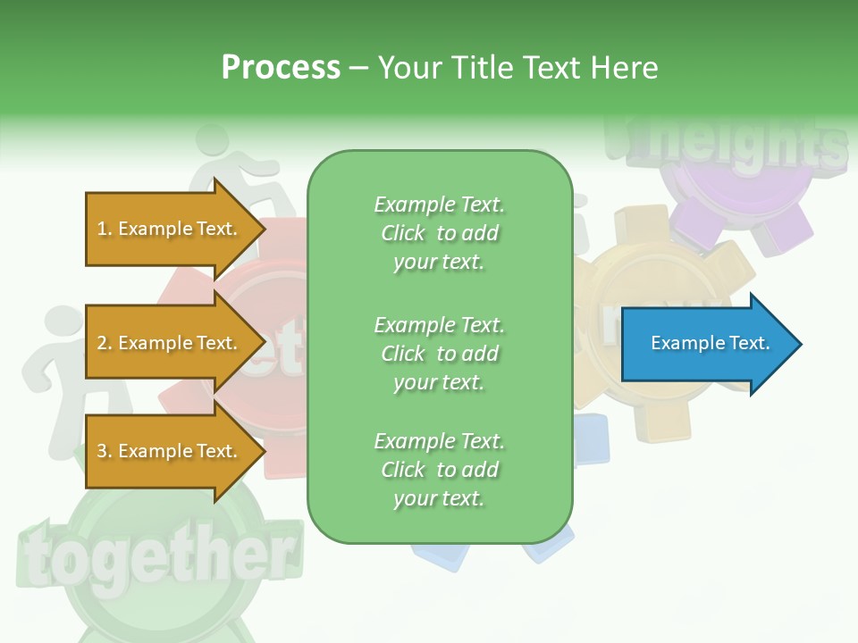 Teamwork Workers Alliance PowerPoint Template