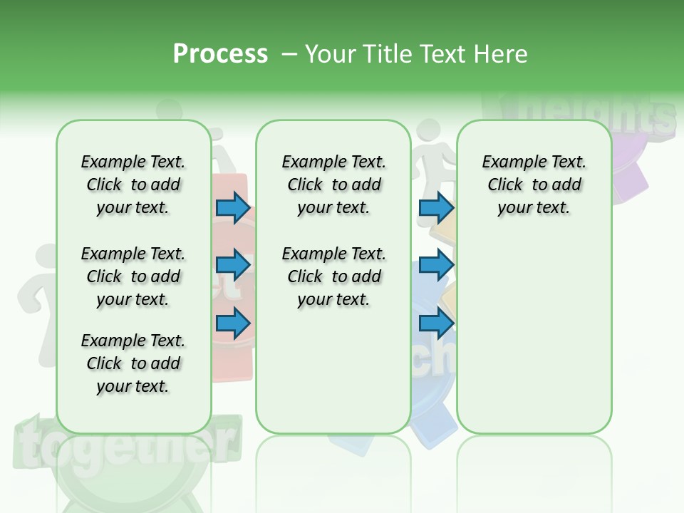Teamwork Workers Alliance PowerPoint Template