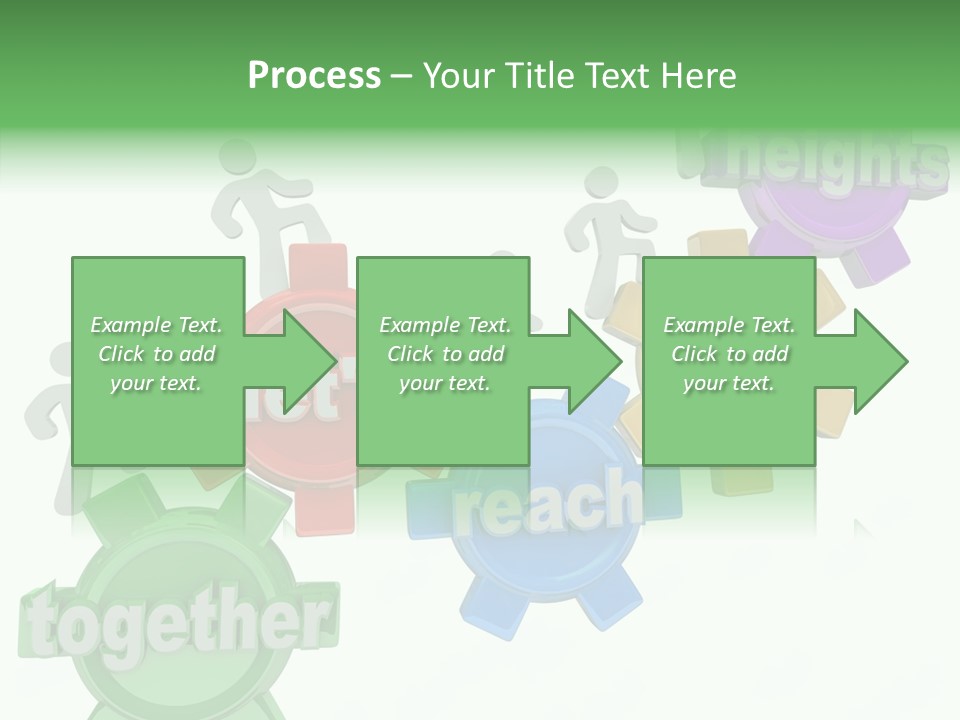 Teamwork Workers Alliance PowerPoint Template
