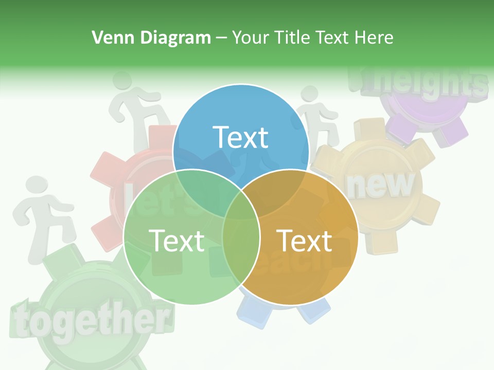 Teamwork Workers Alliance PowerPoint Template