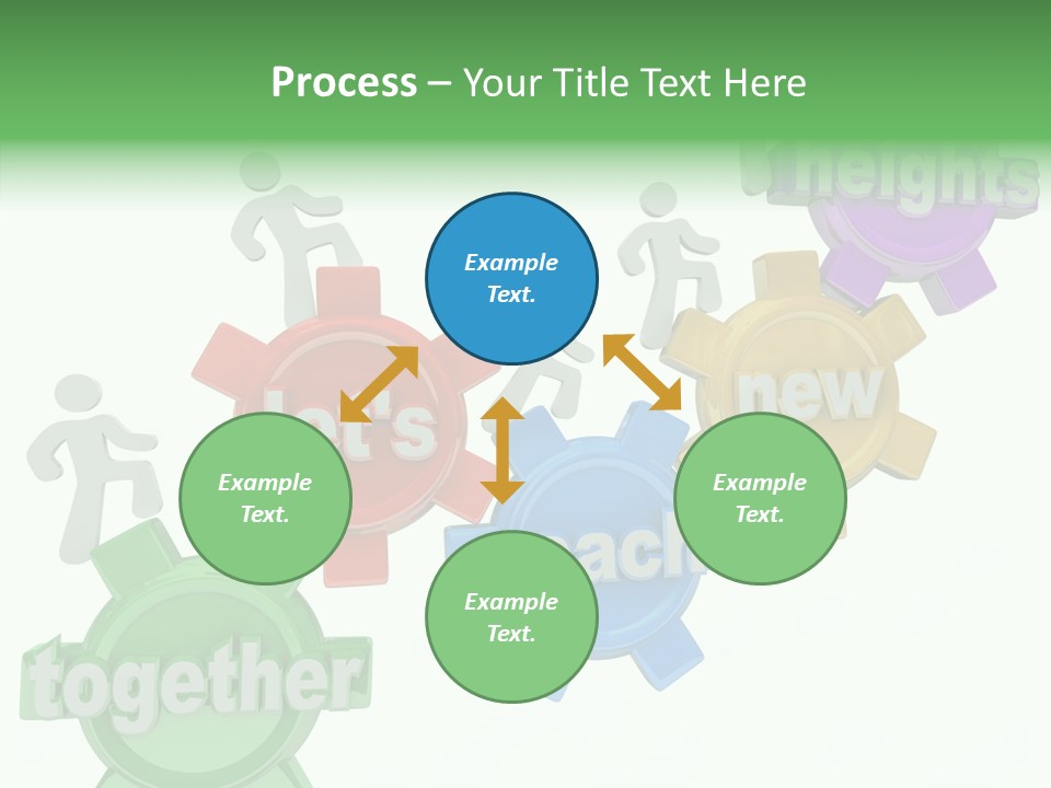 Teamwork Workers Alliance PowerPoint Template