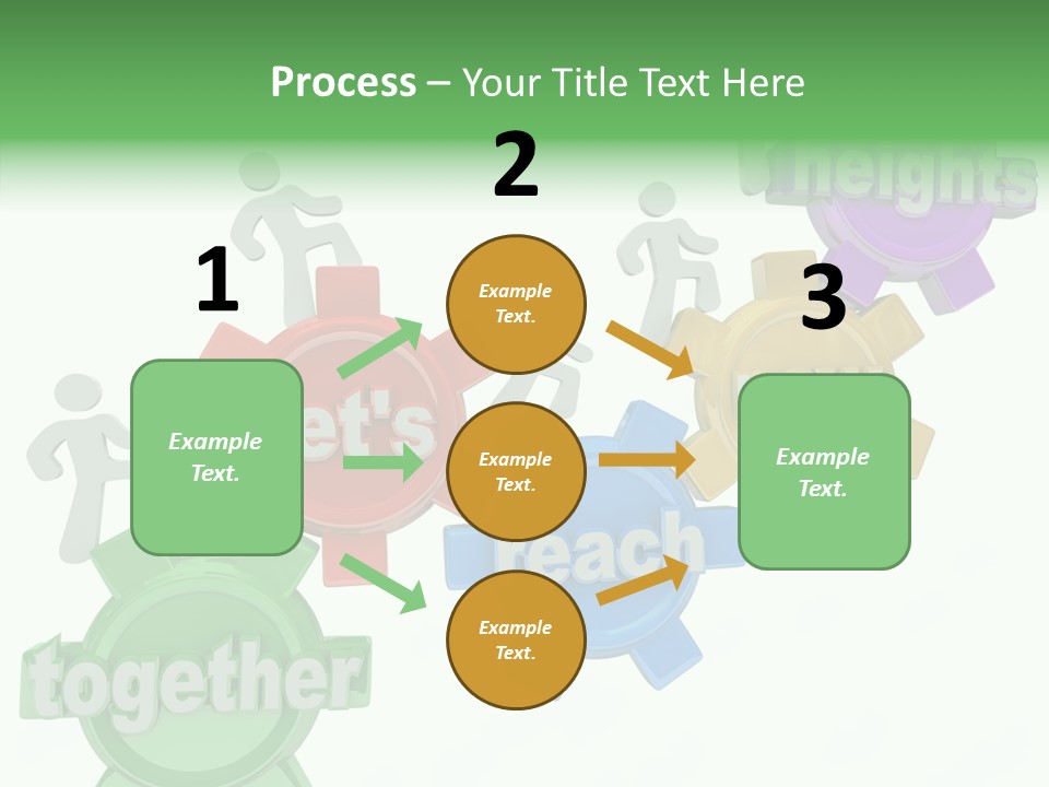 Teamwork Workers Alliance PowerPoint Template
