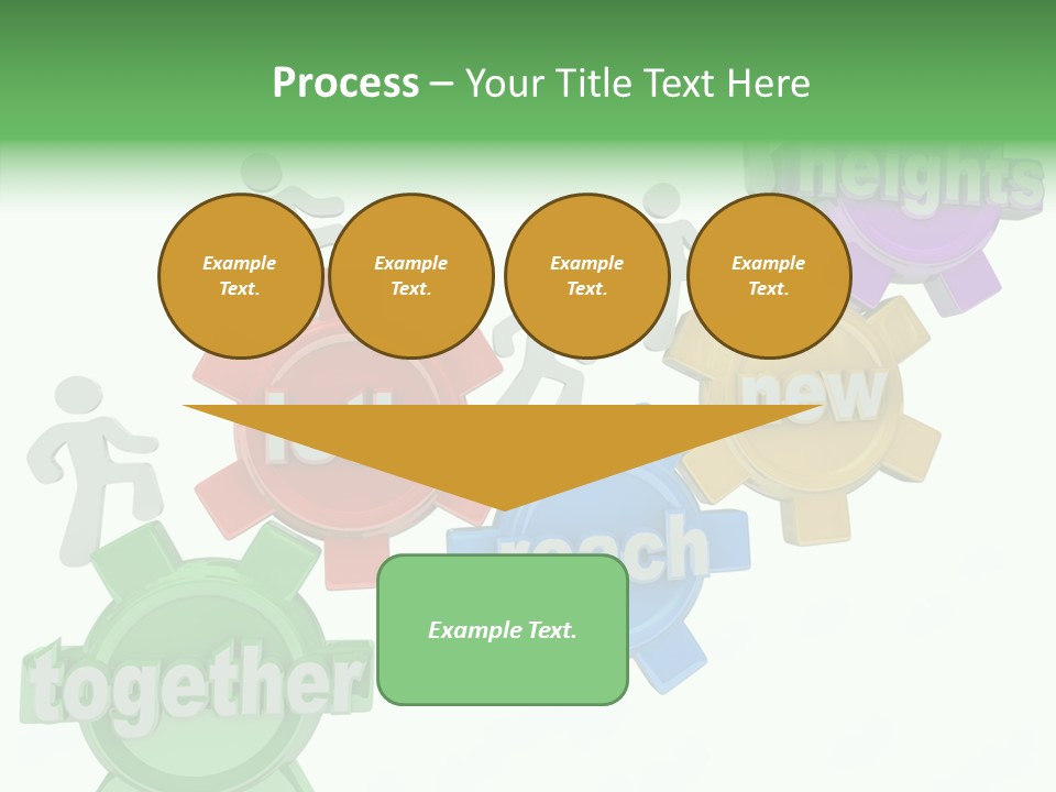 Teamwork Workers Alliance PowerPoint Template