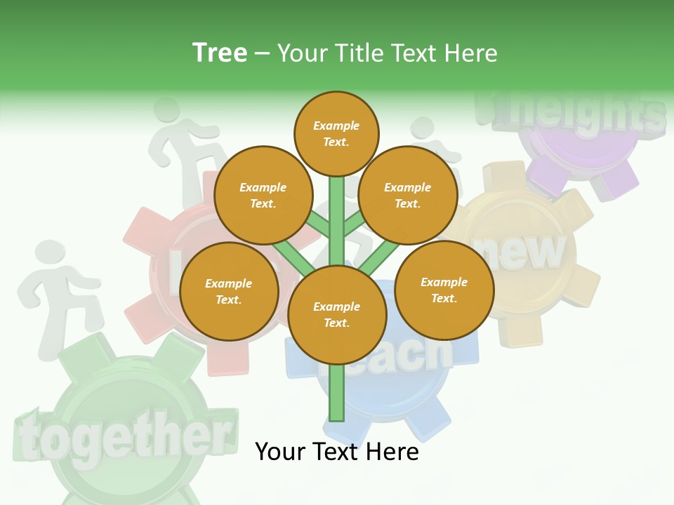 Teamwork Workers Alliance PowerPoint Template