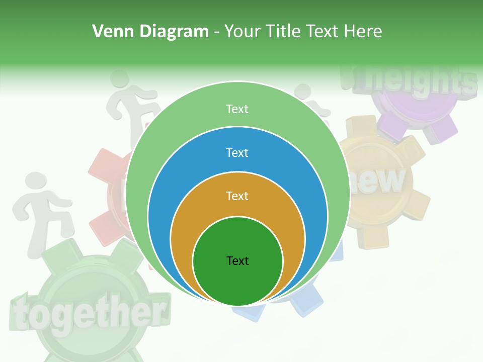 Teamwork Workers Alliance PowerPoint Template