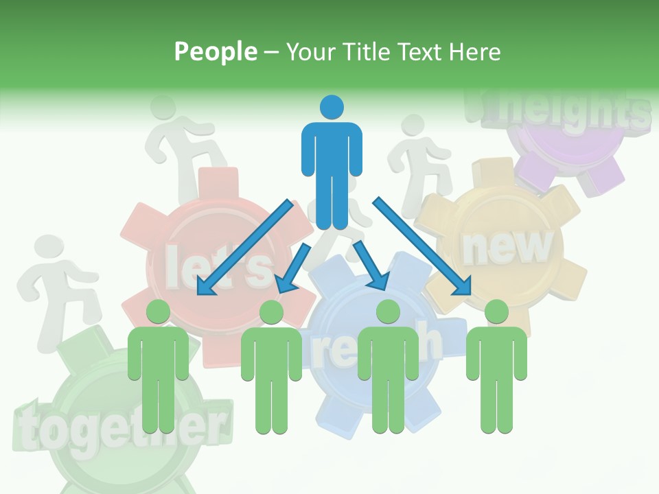 Teamwork Workers Alliance PowerPoint Template