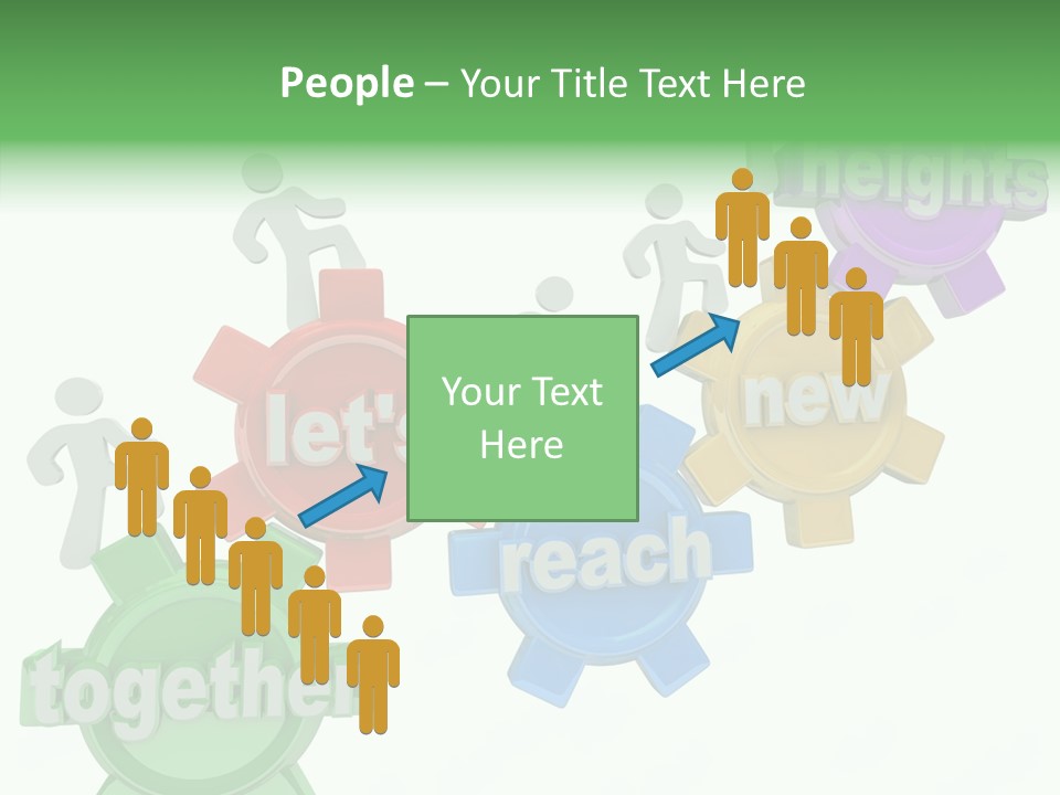 Teamwork Workers Alliance PowerPoint Template