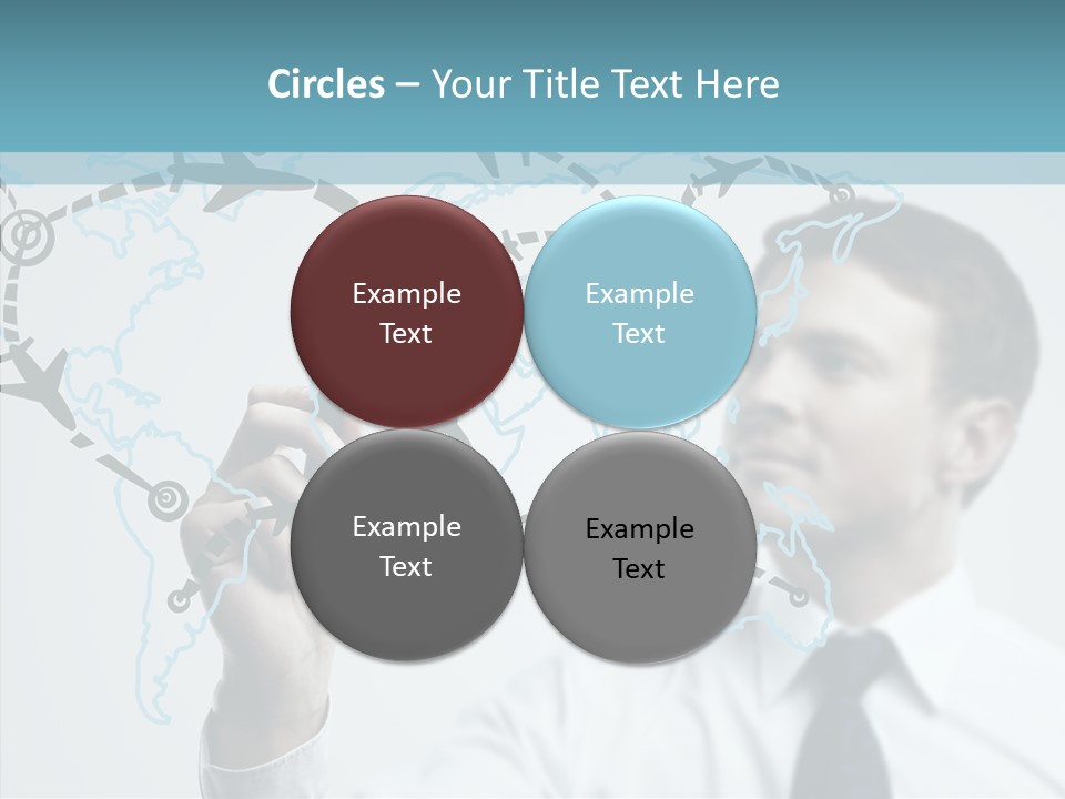 Diagram Icon Transport PowerPoint Template