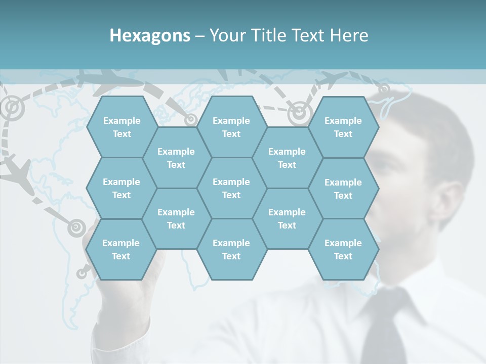 Diagram Icon Transport PowerPoint Template