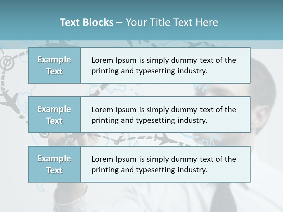 Diagram Icon Transport PowerPoint Template