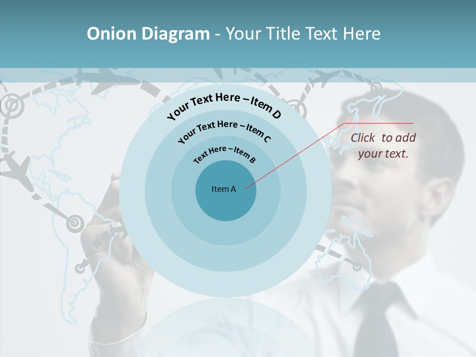 Diagram Icon Transport PowerPoint Template