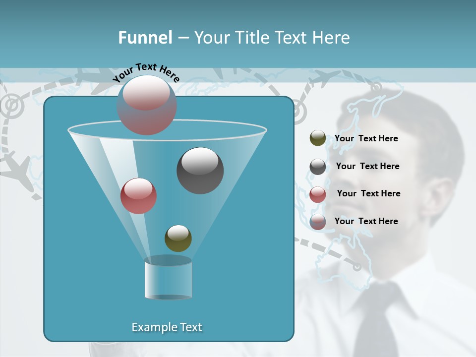Diagram Icon Transport PowerPoint Template
