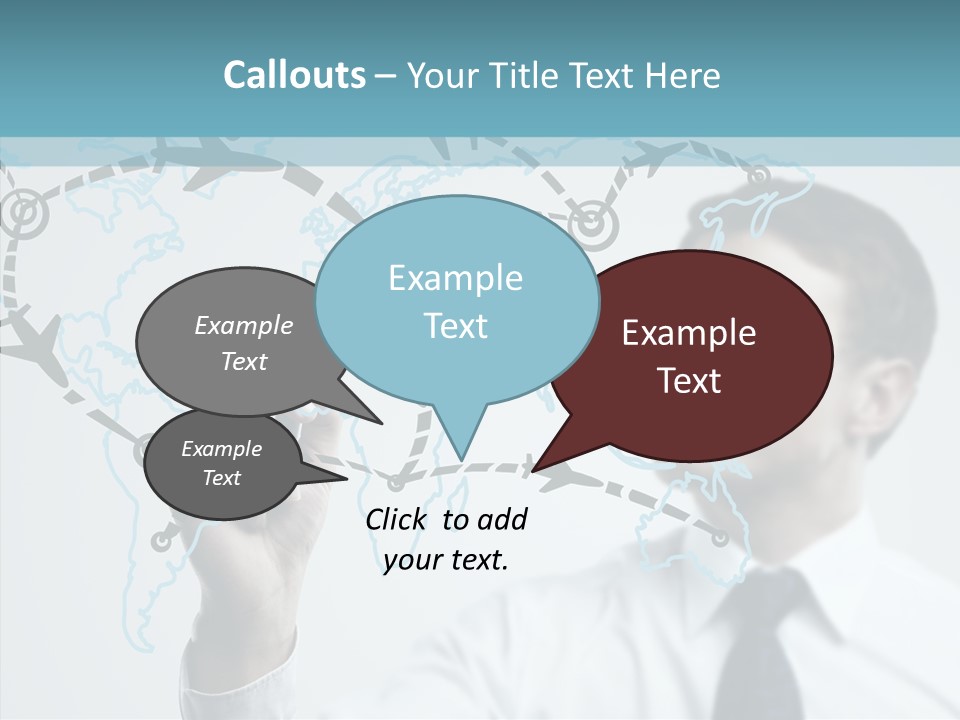 Diagram Icon Transport PowerPoint Template