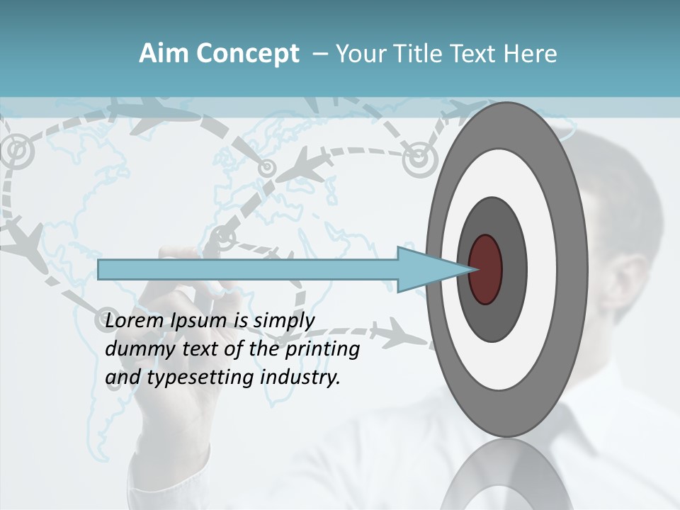 Diagram Icon Transport PowerPoint Template
