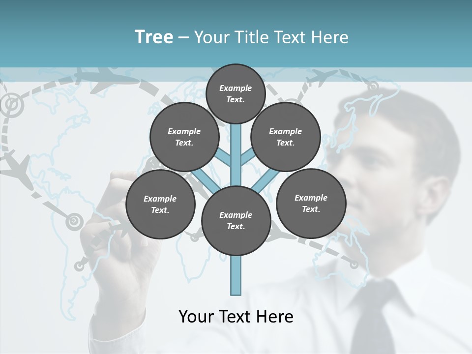 Diagram Icon Transport PowerPoint Template