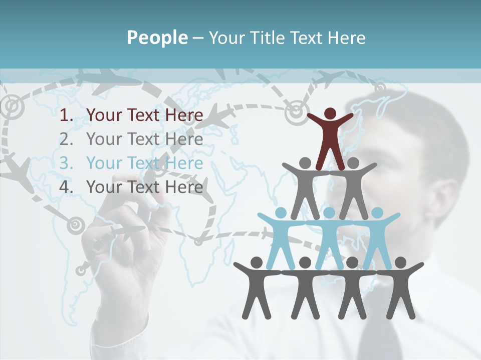 Diagram Icon Transport PowerPoint Template