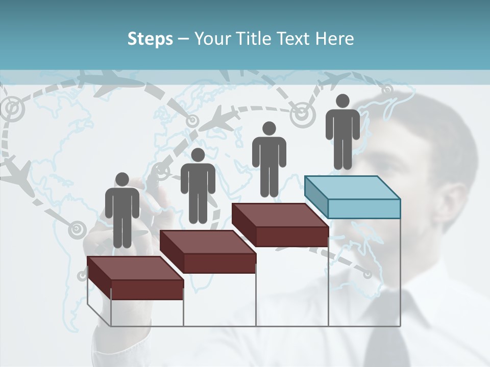 Diagram Icon Transport PowerPoint Template