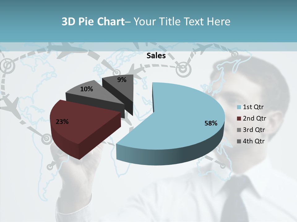 Diagram Icon Transport PowerPoint Template