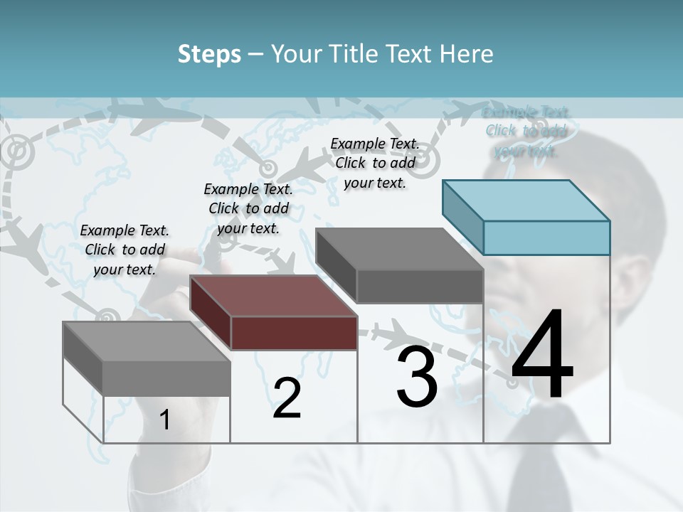 Diagram Icon Transport PowerPoint Template
