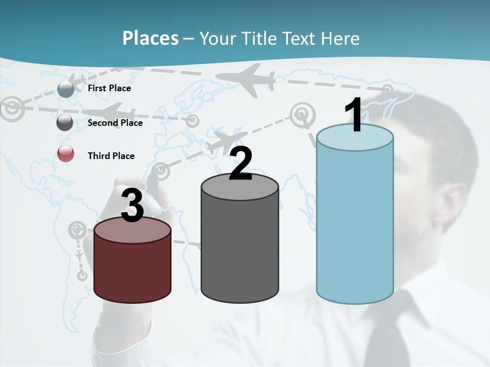 Transportation Networking Social PowerPoint Template