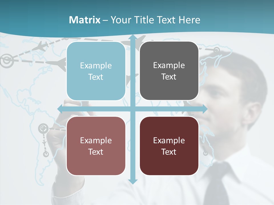 Transportation Networking Social PowerPoint Template