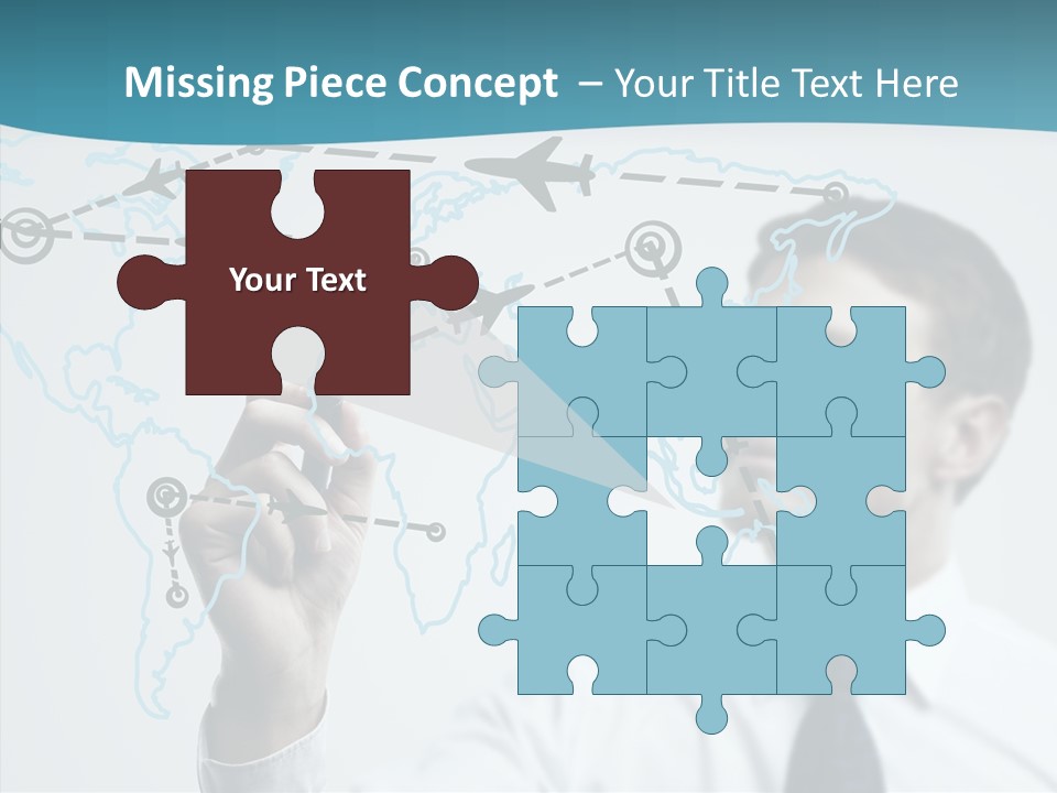 Transportation Networking Social PowerPoint Template