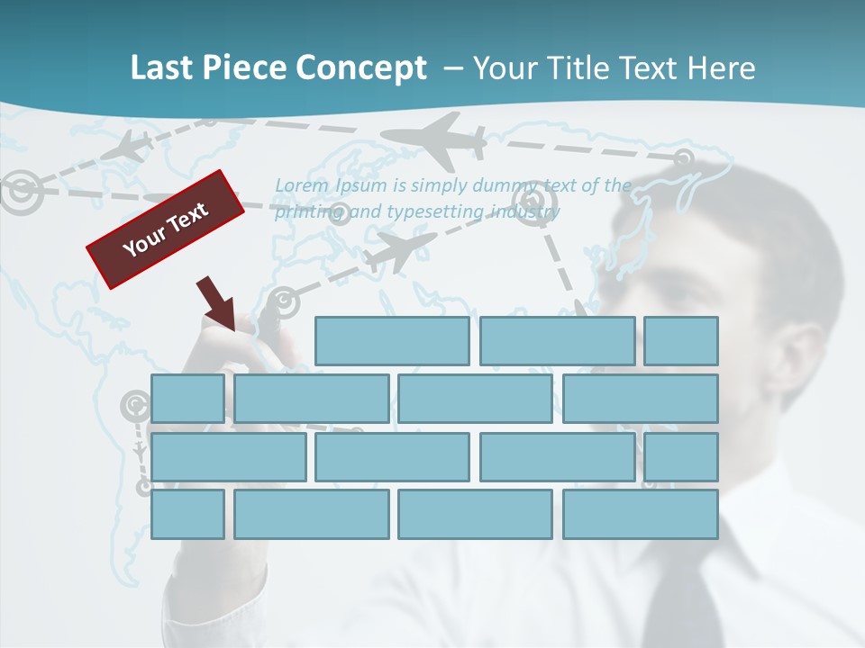 Transportation Networking Social PowerPoint Template