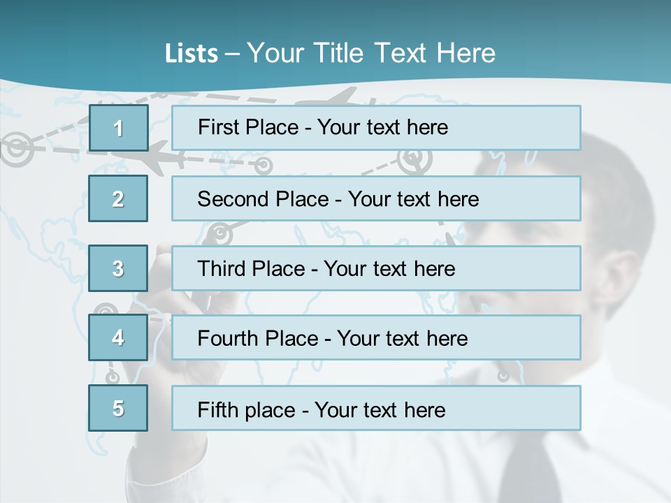 Transportation Networking Social PowerPoint Template