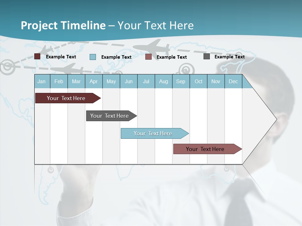 Transportation Networking Social PowerPoint Template