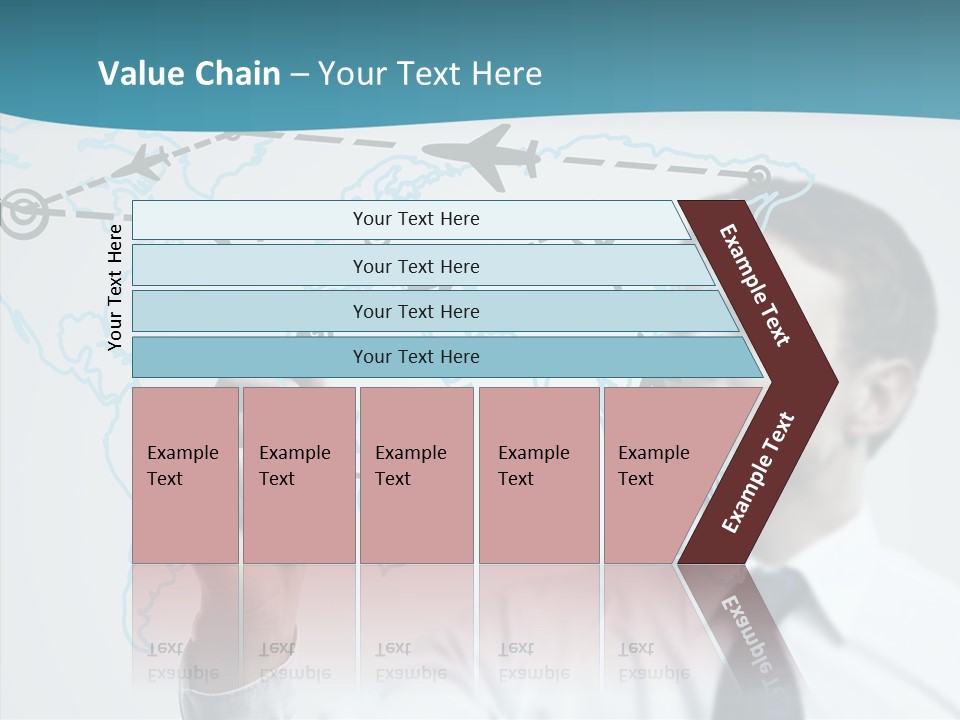 Transportation Networking Social PowerPoint Template