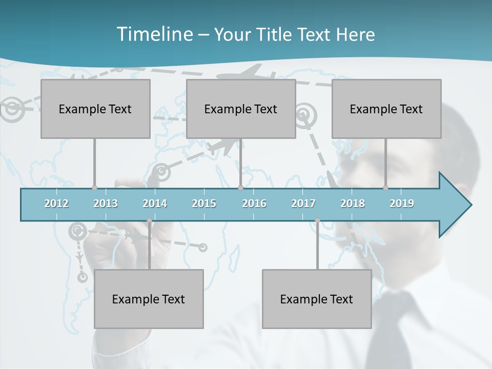 Transportation Networking Social PowerPoint Template