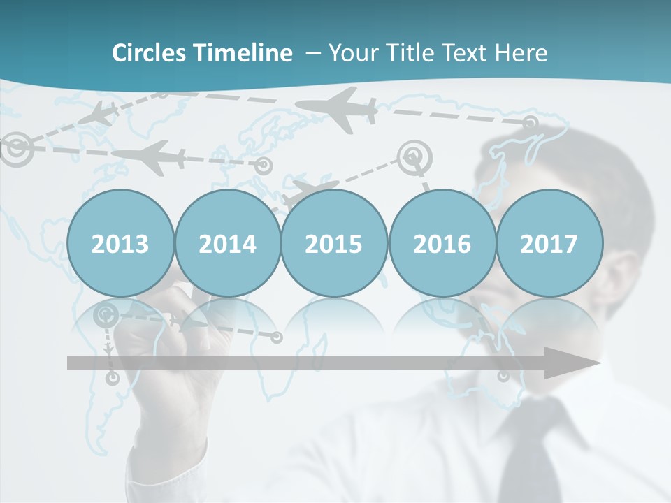 Transportation Networking Social PowerPoint Template